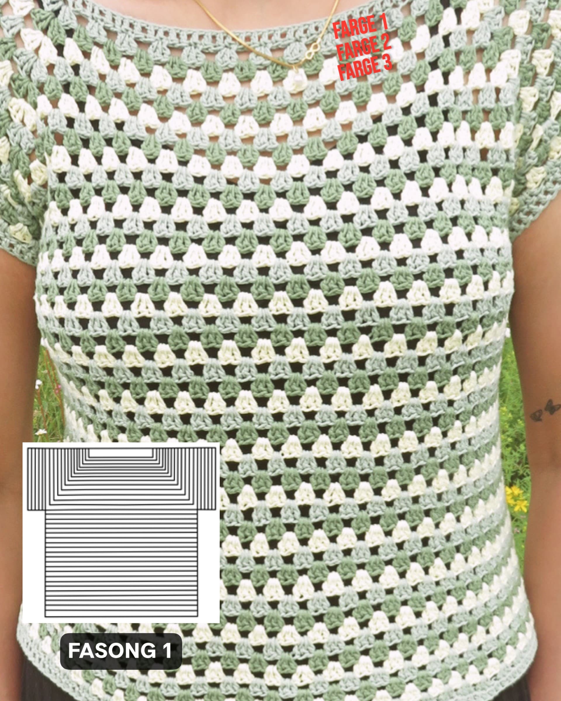 Girly Granny Top - miniatyr 2