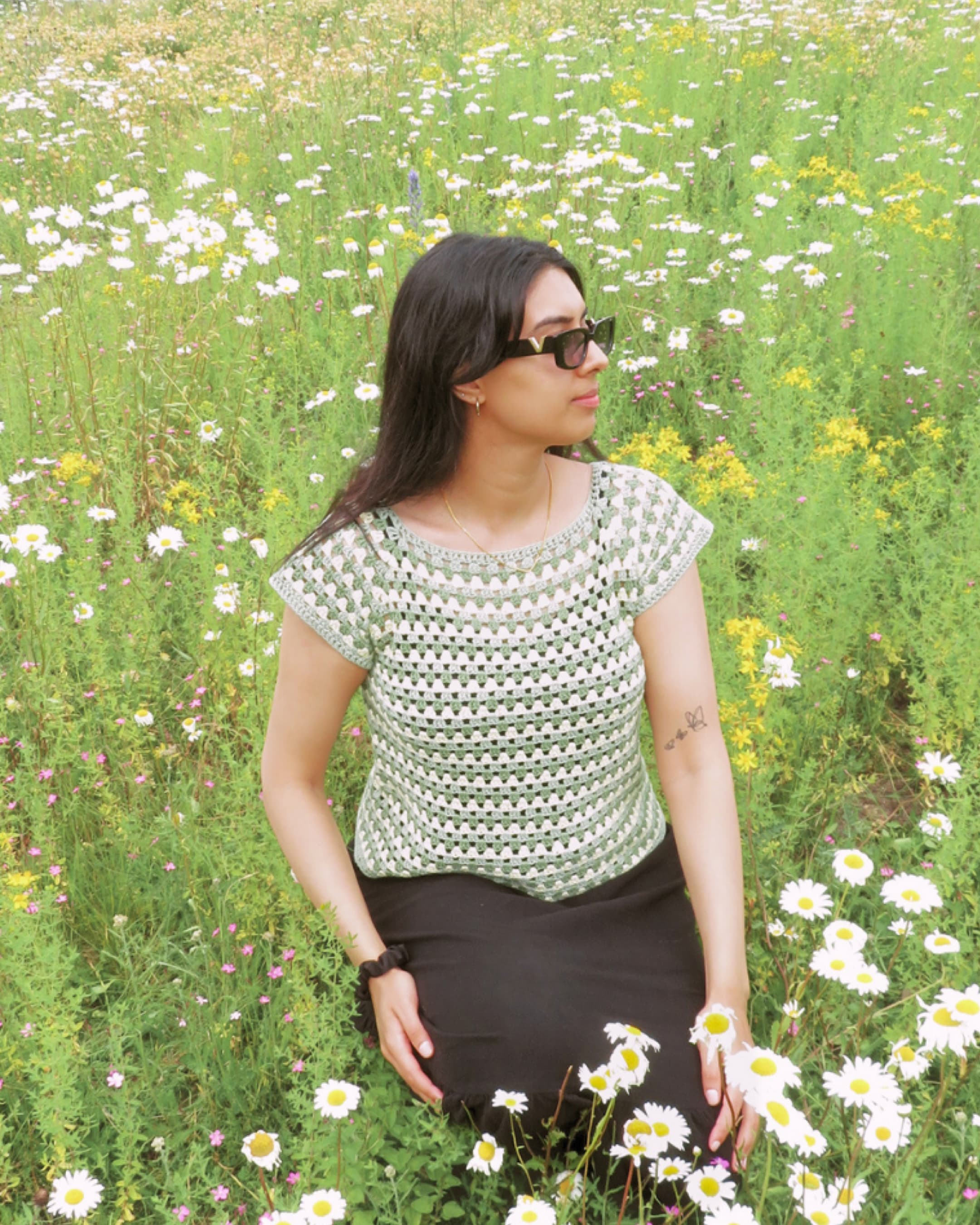 Girly Granny Top